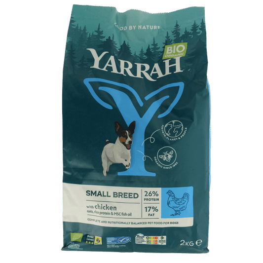 Yarrah Adult hondenvoer met kip bio MSC 2000 Gram - DrogistWereld
