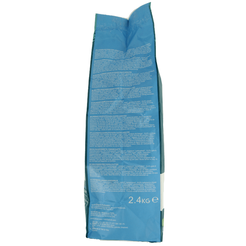 Yarrah Adult kattenvoer met vis bio 2400 Gram - DrogistWereld