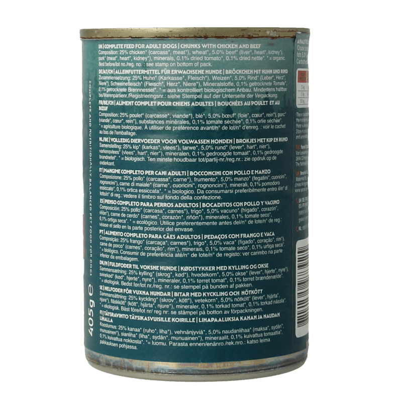 Yarrah Hond brok rund in saus bio 405 Gram - DrogistWereld