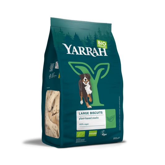 Yarrah Hondenkoekjes vegetarisch bio 500 Gram - DrogistWereld