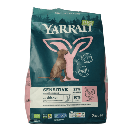 Yarrah Hondenvoer sensitive bio MSC 2000 Gram - DrogistWereld