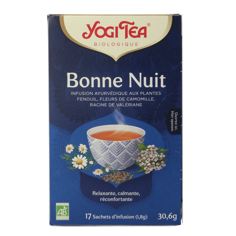 Yogi Tea Bedtime bio 17 Zakjes - DrogistWereld