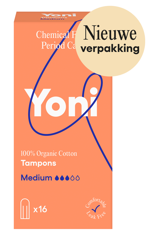 Yoni Tampons medium 16 Stuks - DrogistWereld