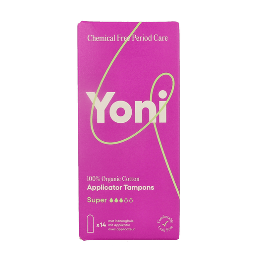 Yoni Tampons super met applicator 14 Stuks - DrogistWereld