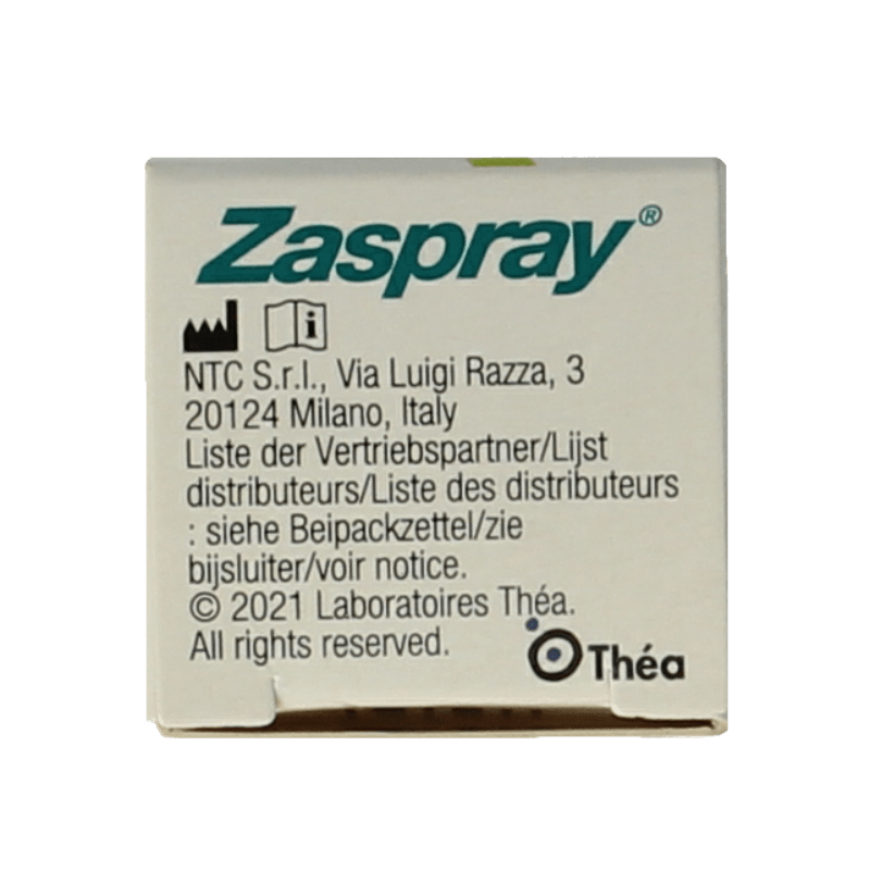Zaspray Zaspray oogspray 10 Milliliter - DrogistWereld