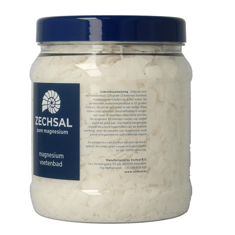 Zechsal Magnesium voetbadzout 750 Gram - DrogistWereld