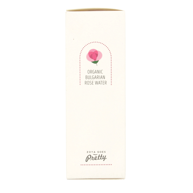 Zoya Goes Pretty Organic rose water glass bottle 100 Milliliter - DrogistWereld