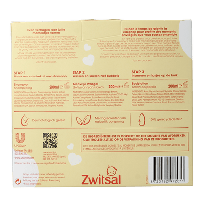 Zwitsal Essentials 3 x 220ml 1 Set - DrogistWereld